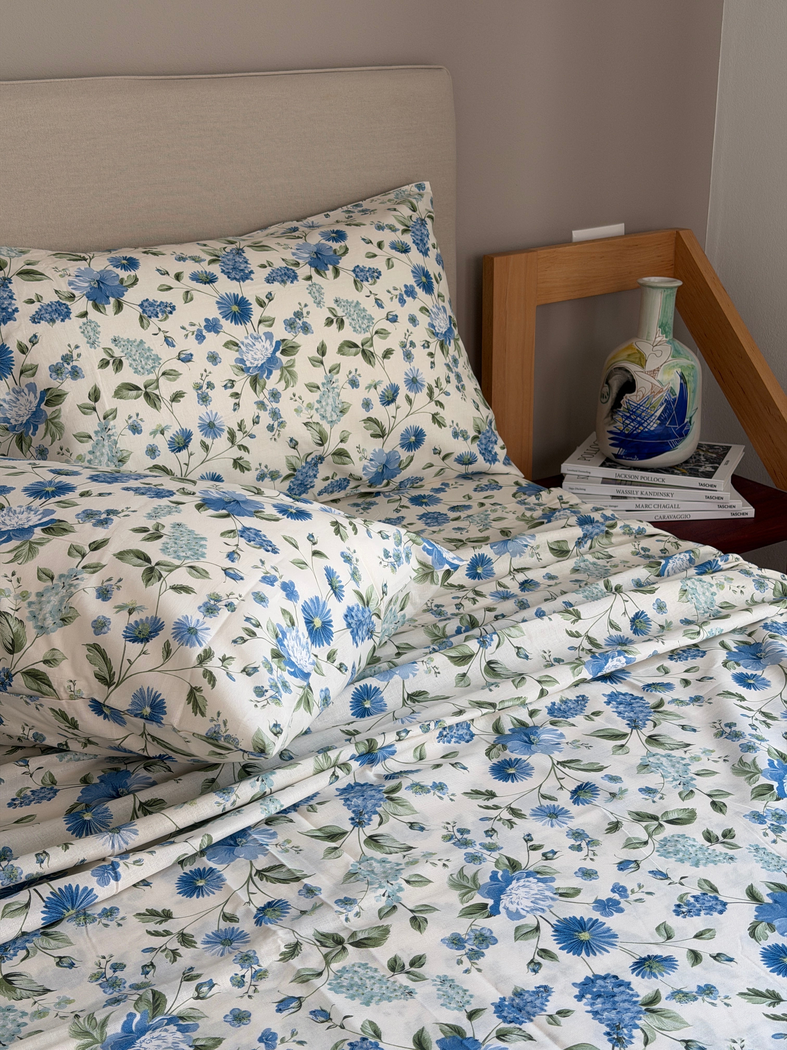Completo Lenzuola Cotone Stampato CHARM Letto Cotonissimo