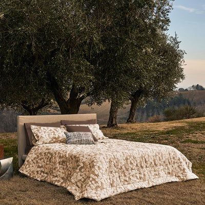 POPUP - Trapunta Percalle Lunaria Letto Fazzini Piazza e Mezzo Tortora