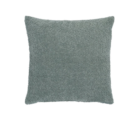 Fodera Cuscino Arredo BOUCLÈ Made in Italy Soggiorno Moreali Tessile Casa 35 x 50 Verde Salvia 08