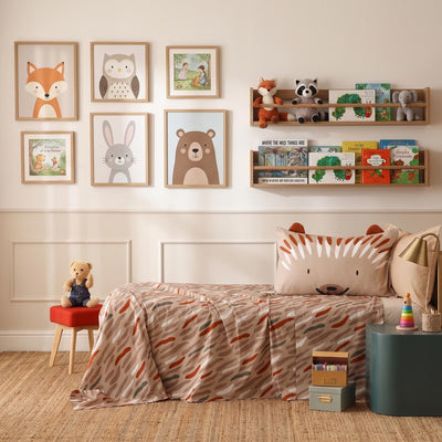 Completo Lenzuola KIDS Percalle Stampato Ciuffi