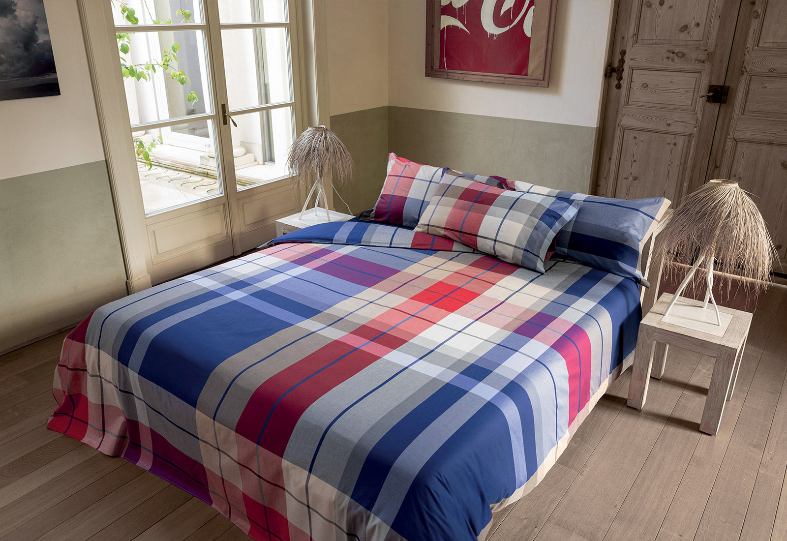 FINE SERIE Parure Copripiumino BOSSI Cork Letto Bossi