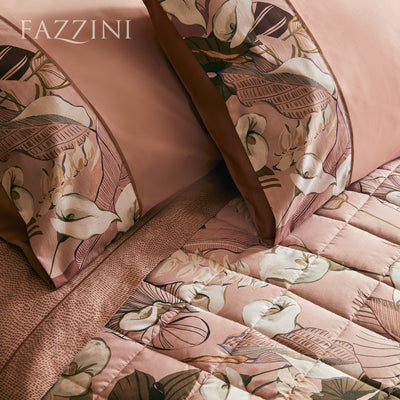 Completo Lenzuola Copriletto Percalle CALLE Letto Fazzini