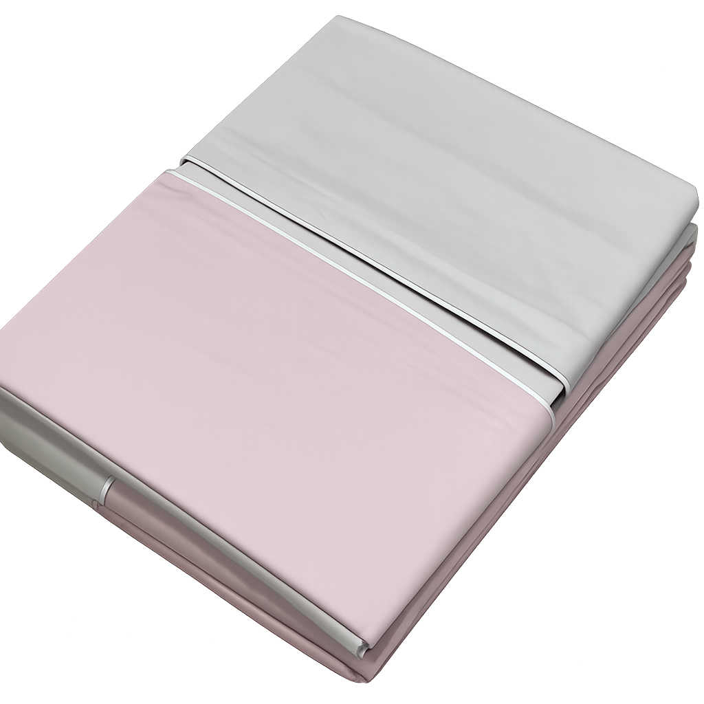 Completo Lenzuola Raso Satin Finesse Letto Moreali Tessile Casa Matrimoniale Verbena