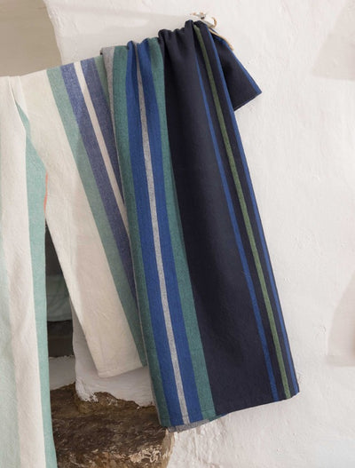 Canovaccio Cotone Riciclato Yuna Blu Cucina Vivaraise