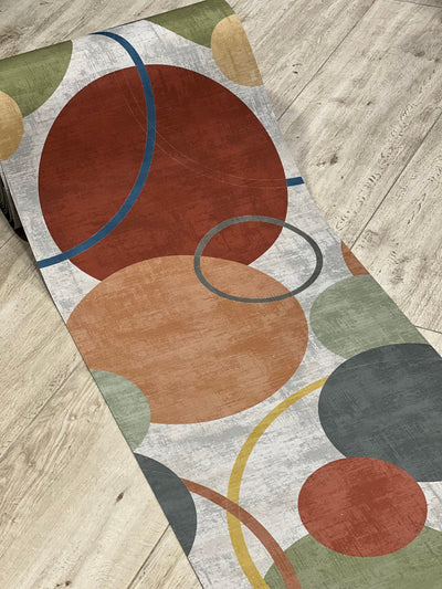 Tappeto Da Cucina al Metro Sfere Soggiorno Moreali Tessile Casa