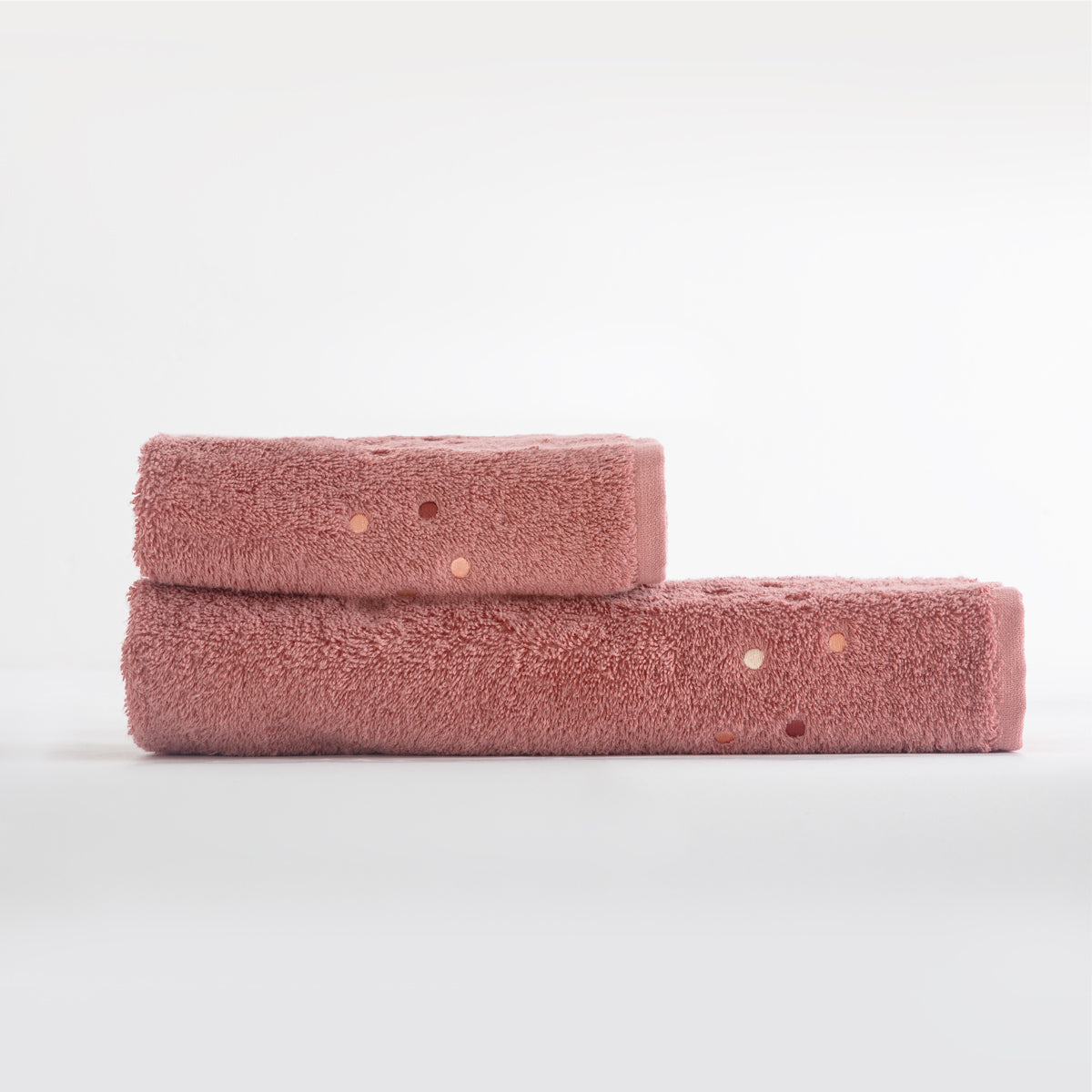 Set Asciugamani Ricamato MILANO Bagno Galizzi 60 x 100 / 40 x 60 Marrakech