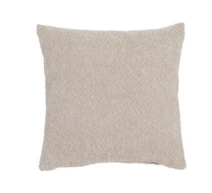 Fodera Cuscino Arredo BOUCLÈ Made in Italy Soggiorno Moreali Tessile Casa 35 x 50 Beige 02