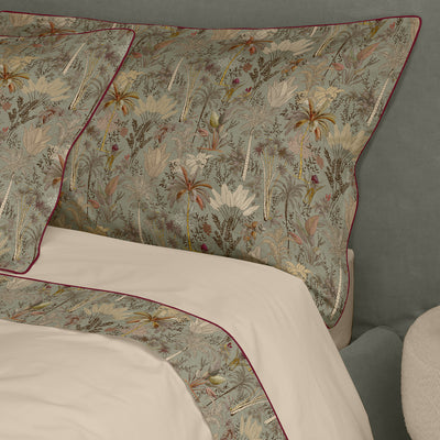 Completo Lenzuola Raso 300 Fili DRAA Letto Fazzini