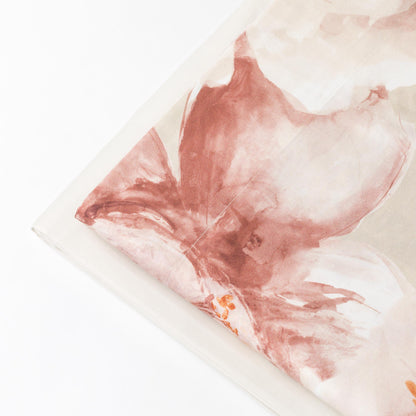 Parure Copripiumino Raso 300TC Stampa Digitale Hellebro Letto Reevèr