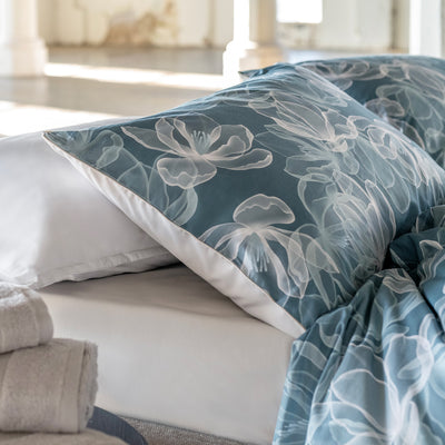 Completo Lenzuola Copriletto Percalle Supersoft SERENA Letto Galizzi
