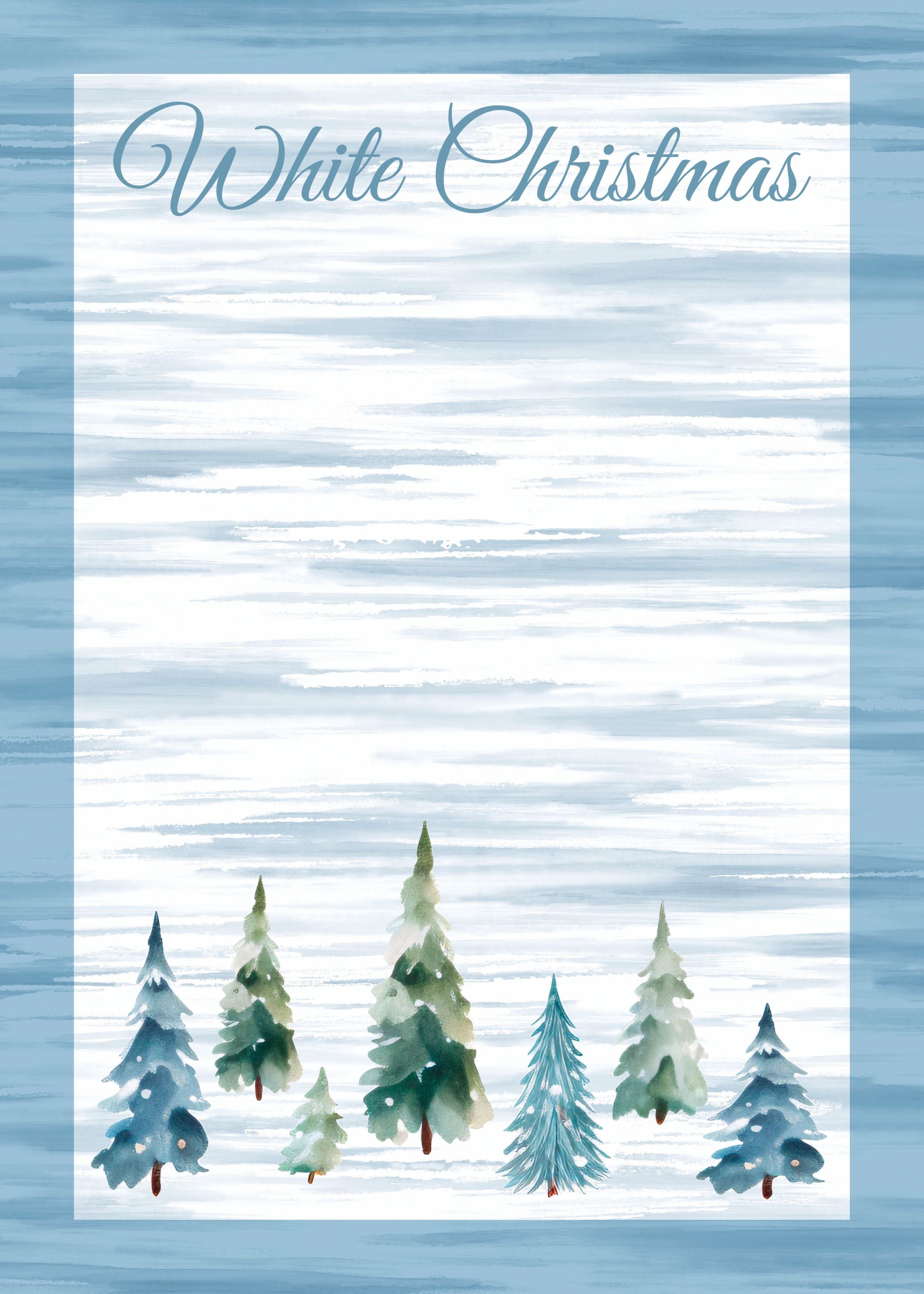 Set 3 Canovacci Twill Cotone Antimacchia WHITE CHRISTMAS Cucina Riviera