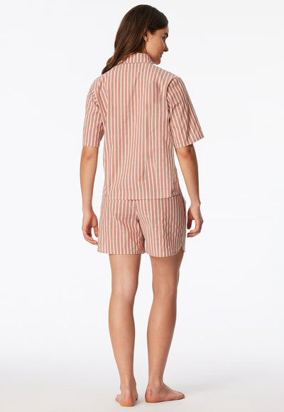 Pigiama Corto Aperto Stripes Marrakech Abbigliamento Schiesser