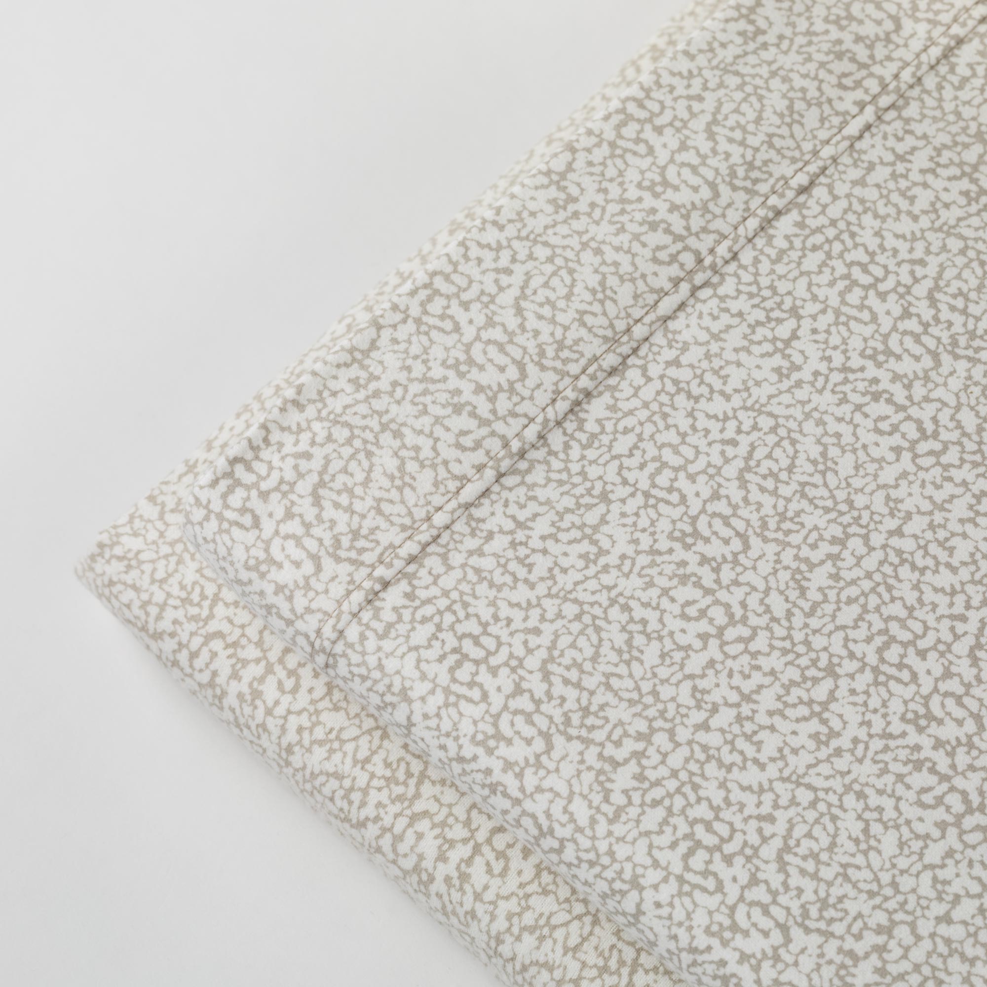 Completo Lenzuola Flanella Cotone Stampato Cloudette Letto Riviera