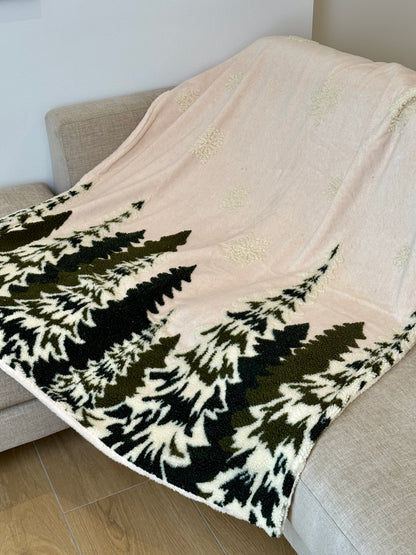 Plaid Effetto Lana Cotta Jacquard GLADES