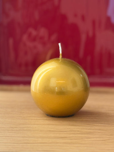 Candela Sfera Handmade in Italy Soggiorno Meloria 100 mm Oro