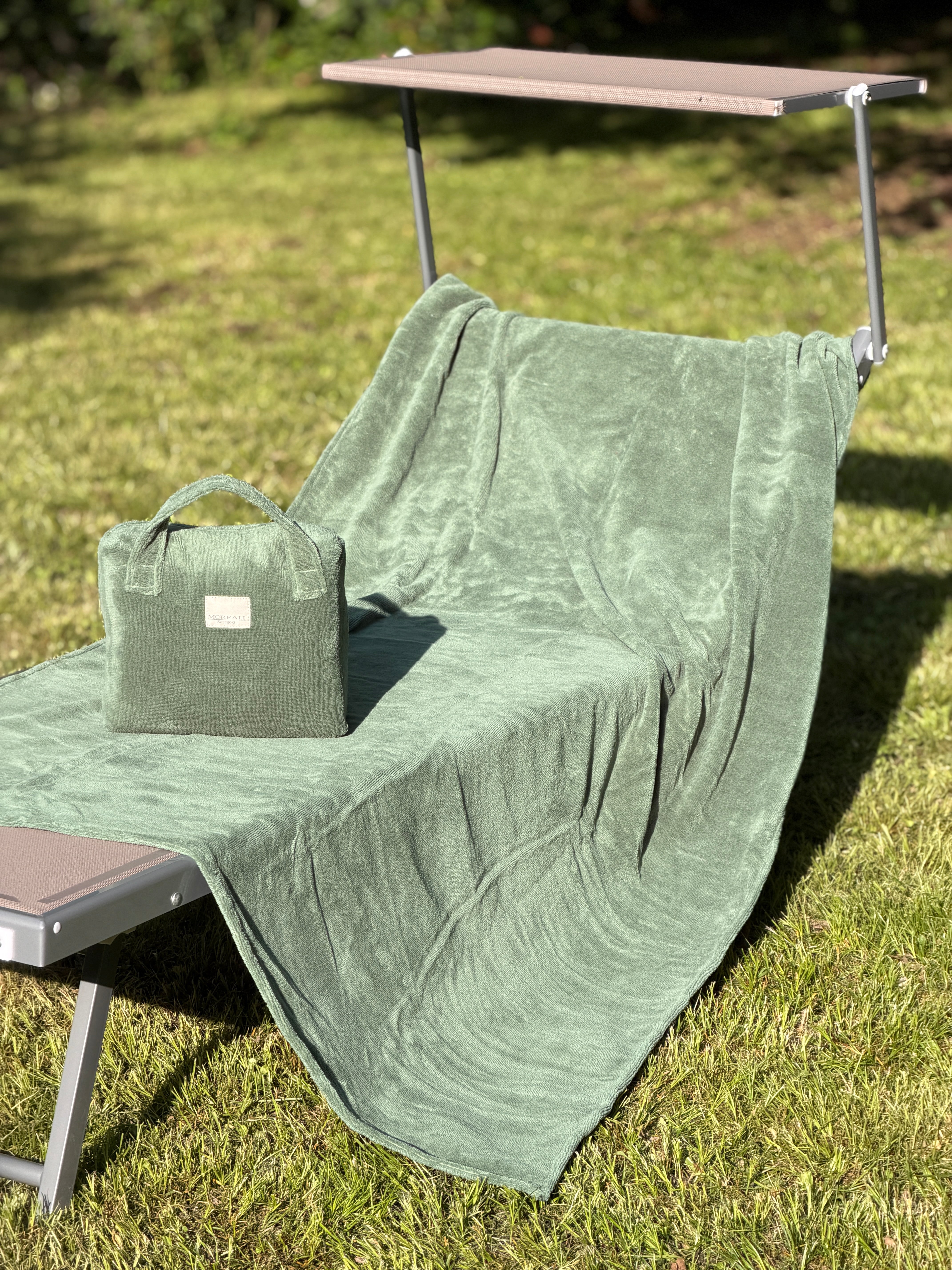 Telo Mare/Doccia + Bag BAMBOO Bagno Moreali Tessile Casa