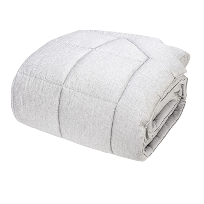 Trapunta Raso 300TC Baco Letto Fazzini 270 x 270 Perla