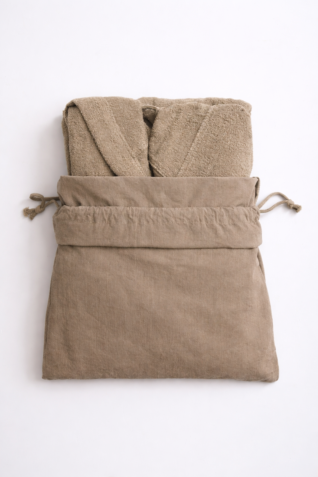 Accappatoio Spugna Leggera TRAVEL Bagno Moreali Tessile Casa S Tortora