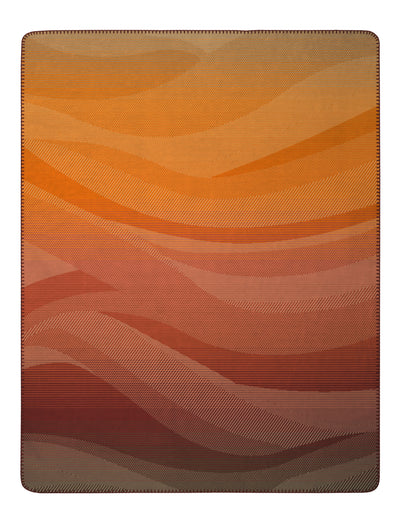 Plaid in Caldo Cotone SUNSET DRIFT Soggiorno Borbo