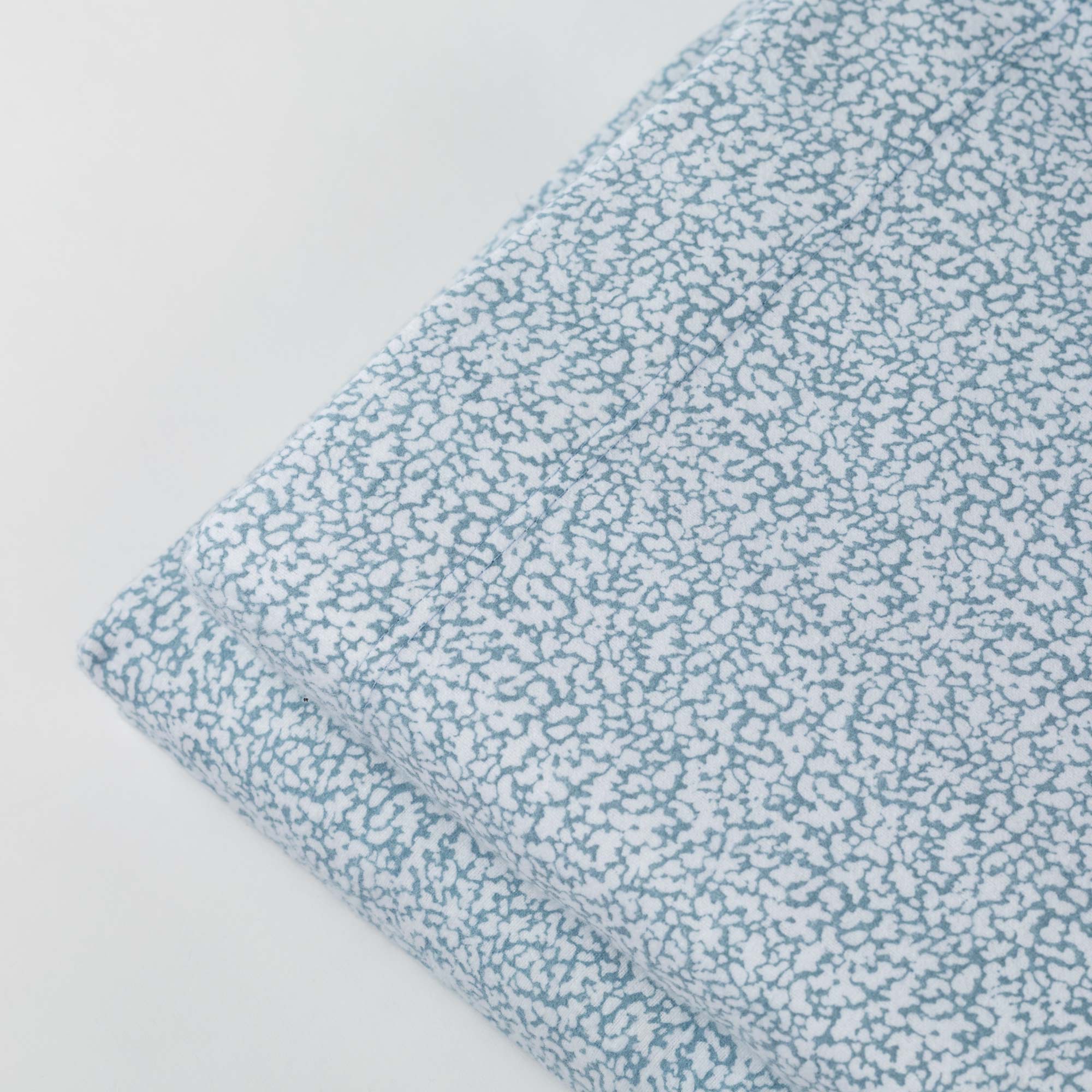 Completo Lenzuola Flanella Cotone Stampato Cloudette Letto Riviera