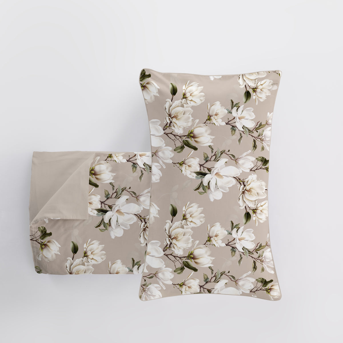 Parure Copripiumino Raso 300TC Lavinia Letto Galizzi Matrimoniale Lino