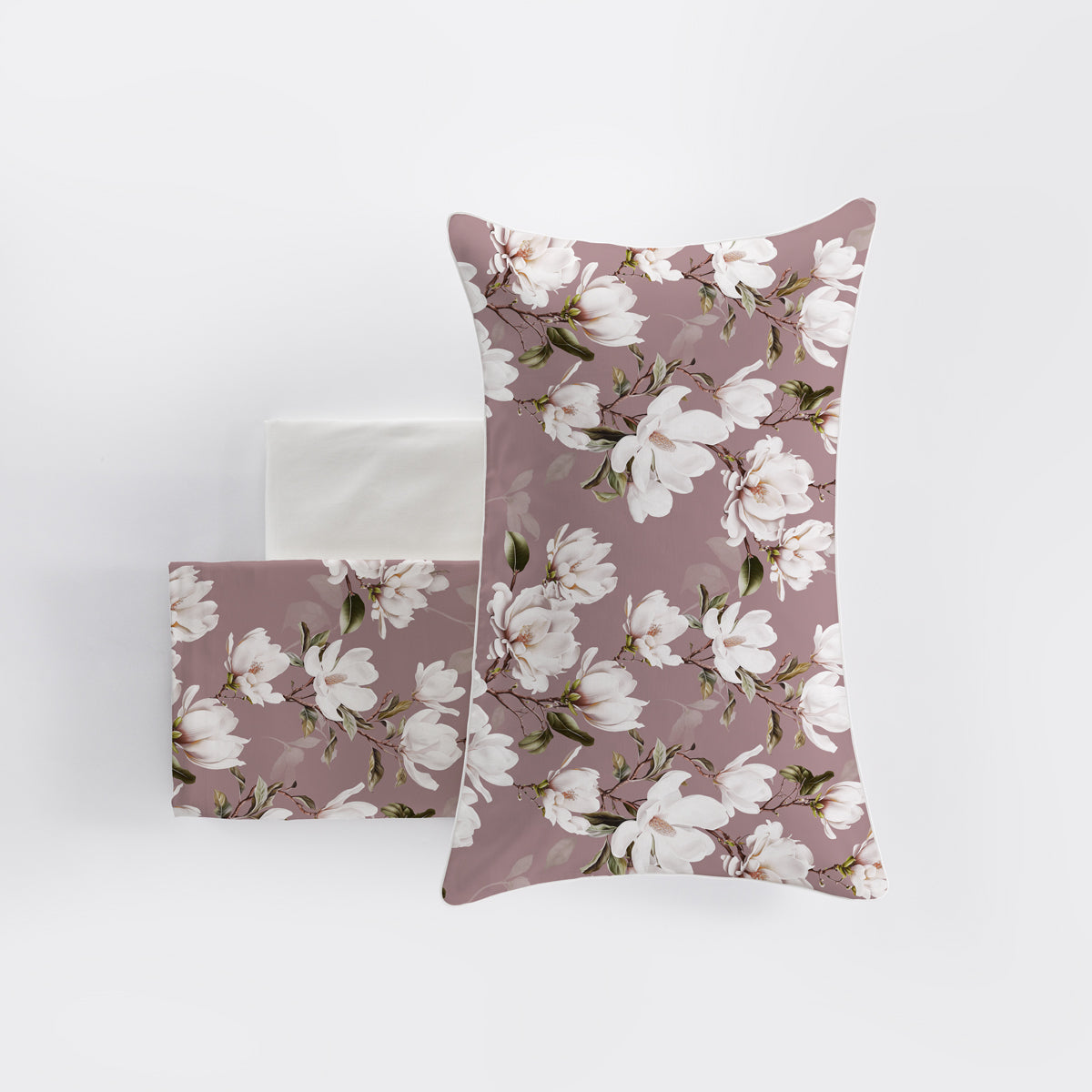 Parure Copripiumino Raso 300TC LAVINIA Letto Galizzi Matrimoniale Rosa