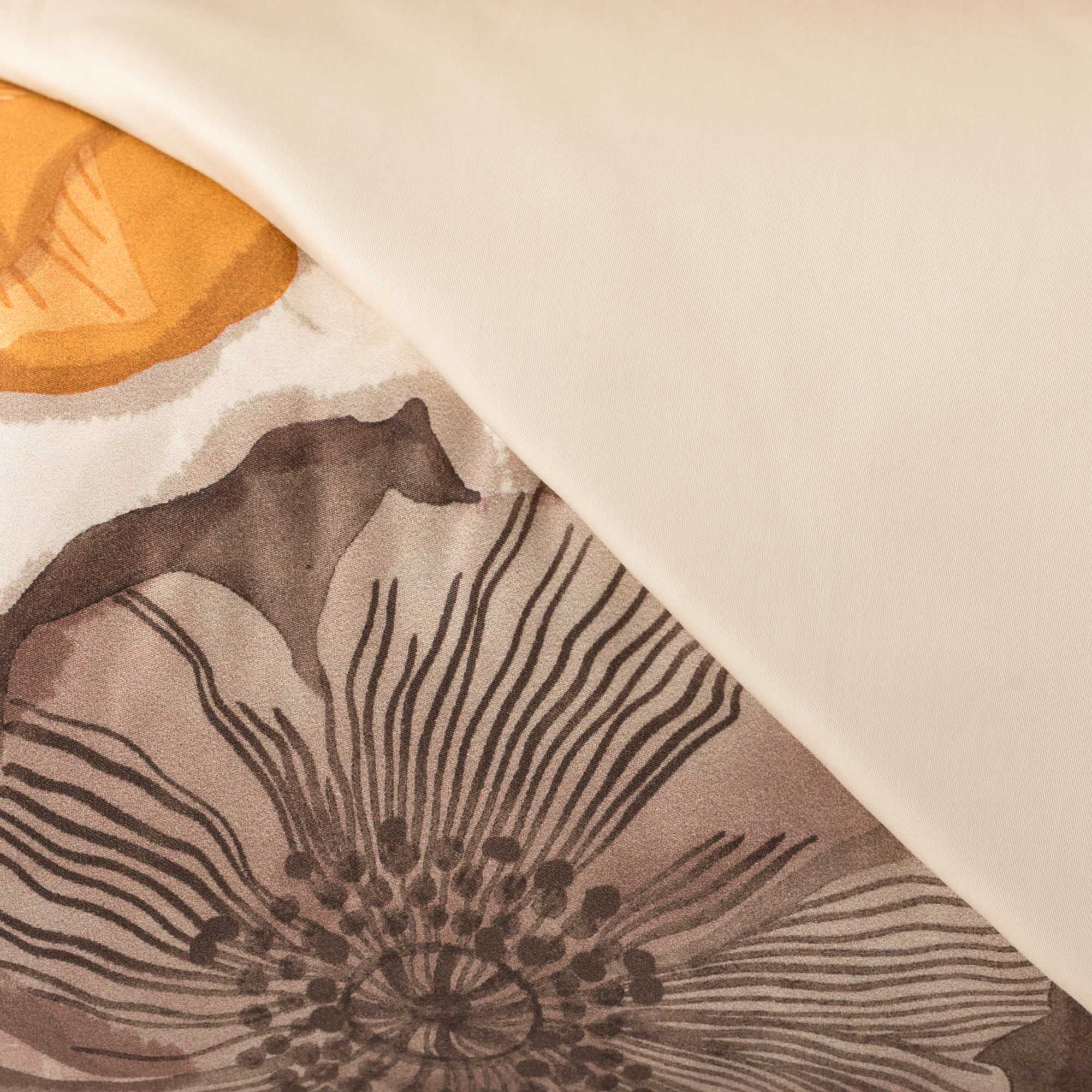 Parure Copripiumino Raso 300TC Stampa Digitale Keira Letto Reevèr