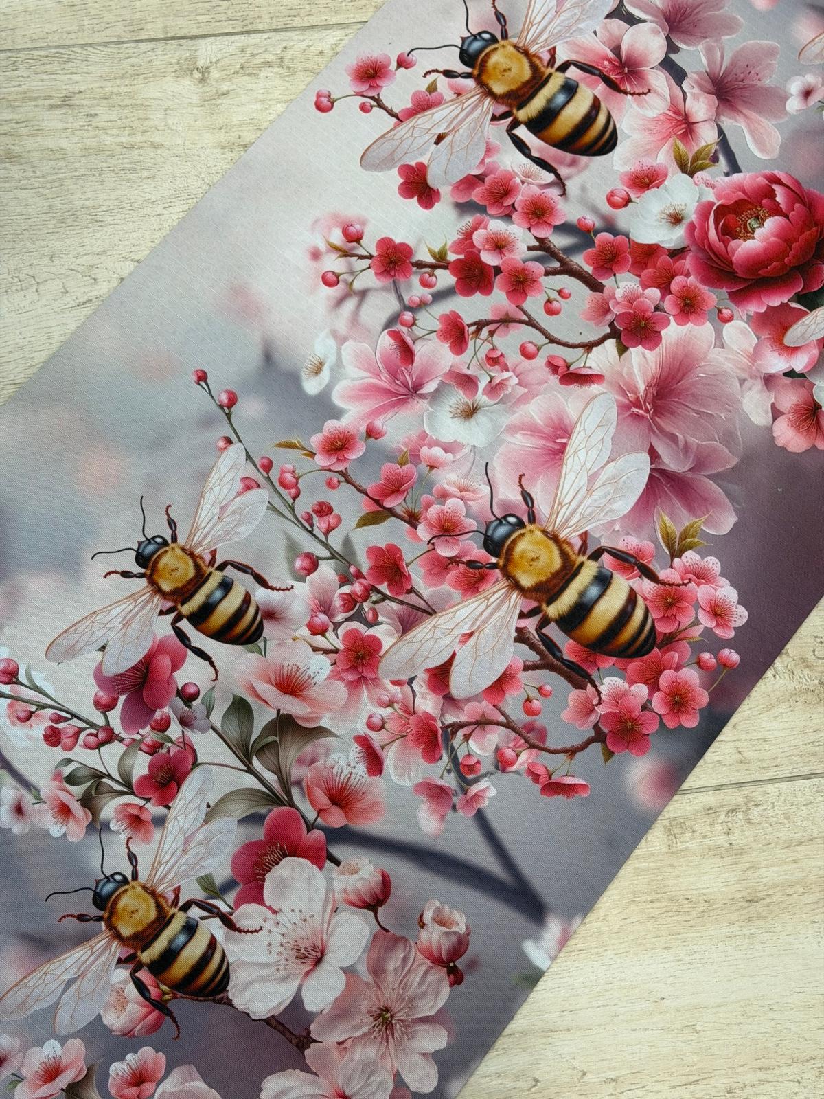 POPUP - Tappeto Da Cucina Al Metro Api Nelle Rose Bagno Moreali Tessile Casa 52 cm Multicolor