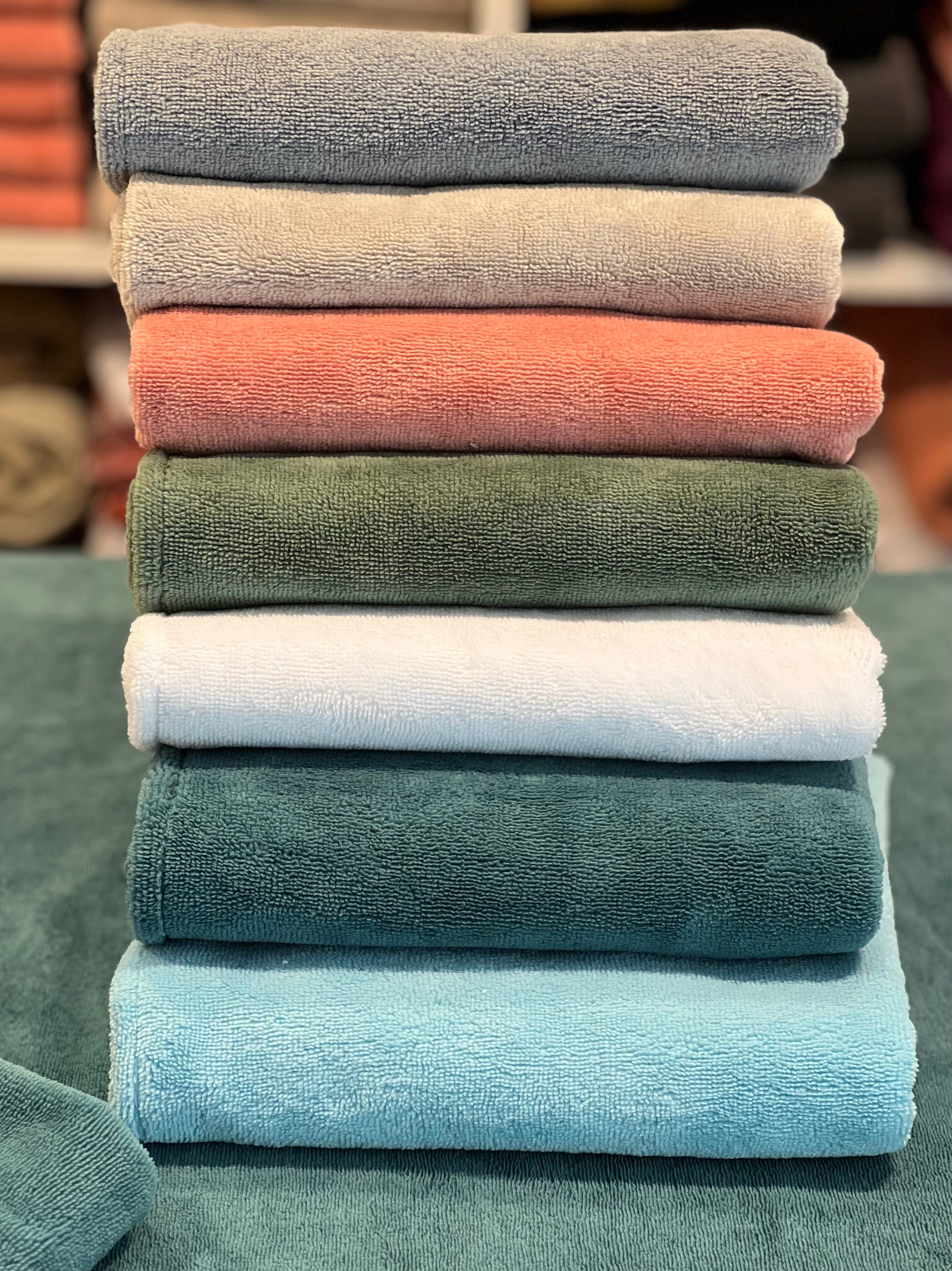 Set Asciugamani BAMBOO Made in Italy Bagno Moreali Tessile Casa