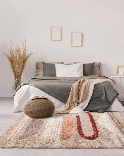 Tappeto Soggiorno Kalos Color Soggiorno Moreali Tessile Casa 120 x 170 Tortora