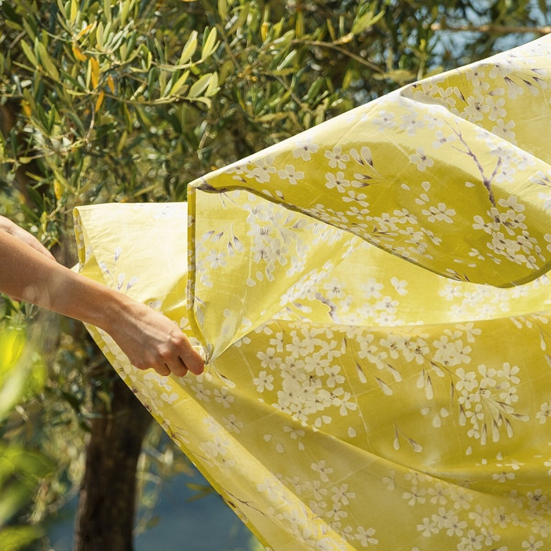 Completo Lenzuola Percalle KIMONO Letto Fazzini