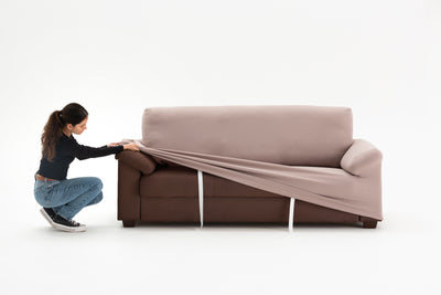 Copridivano Liscio Bi-Stretch Soggiorno Belmarti