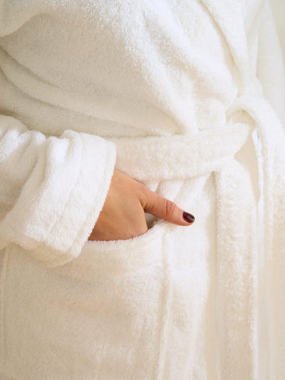 Accappatoio in Spugna Soft CAREZZA Bagno Moreali Tessile Casa