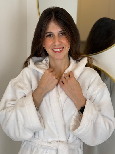 Accappatoio BAMBOO Unisex Made in Italy Bagno Moreali Tessile Casa