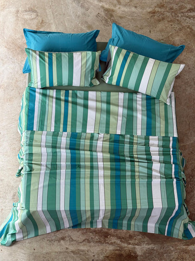 Parure Lenzuola Copriletto BAIADERA Letto Moreali Tessile Casa Matrimoniale Giungla