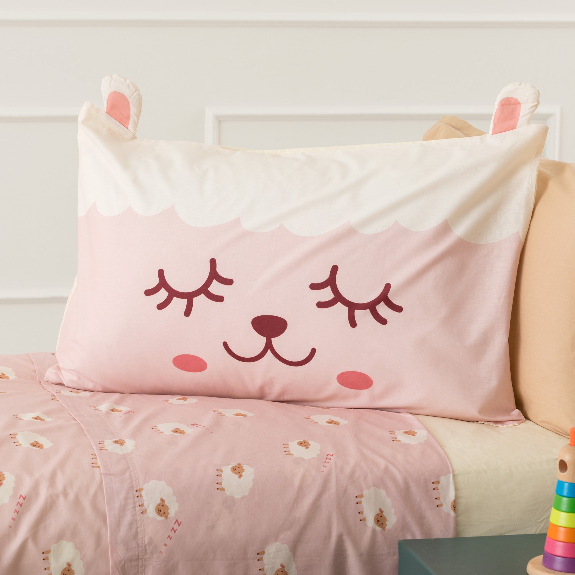 Completo Lenzuola KIDS Percalle Stampato Nina