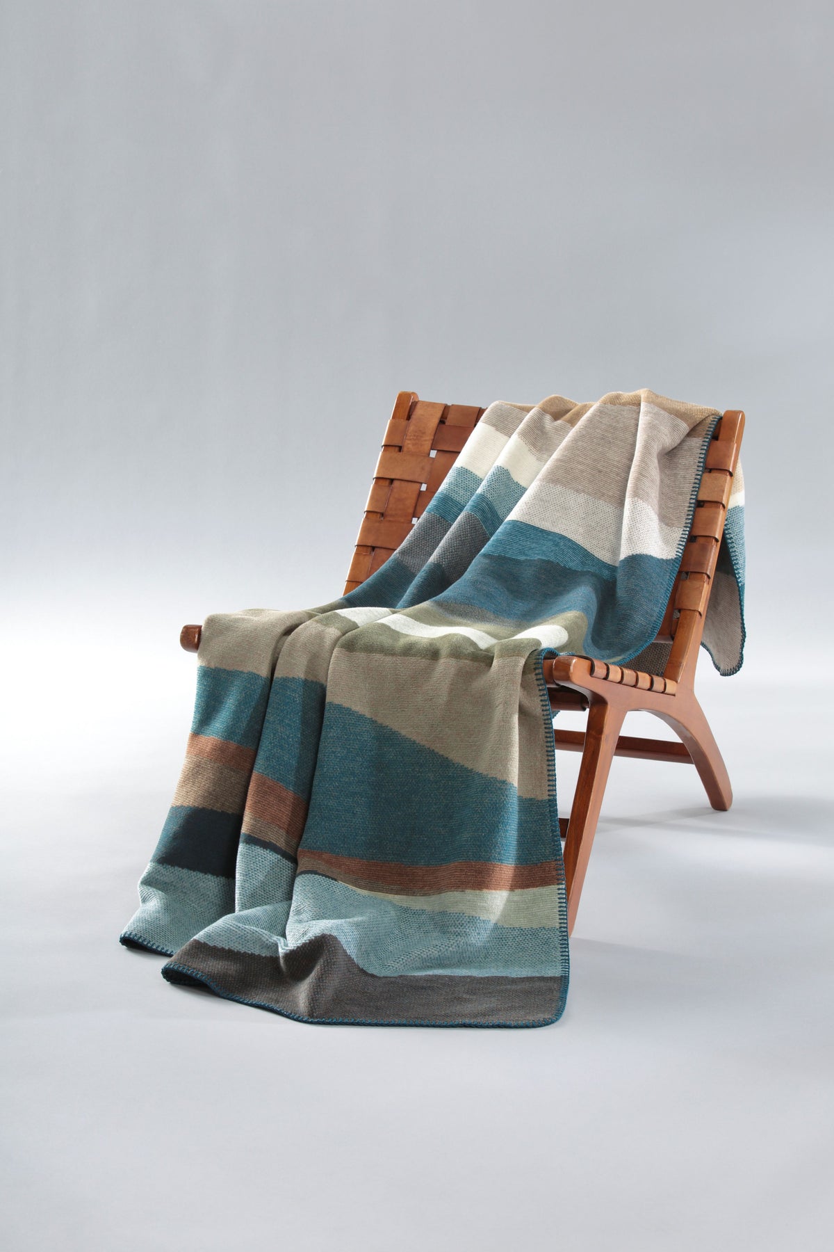 Plaid/Coperta in Caldo Cotone ICELAND HORIZON Soggiorno Borbo