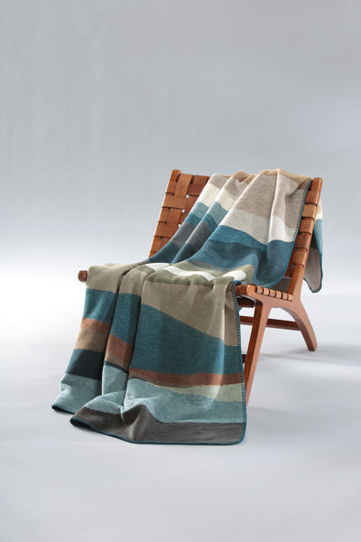 Plaid/Coperta in Caldo Cotone ICELAND HORIZON Soggiorno Borbo