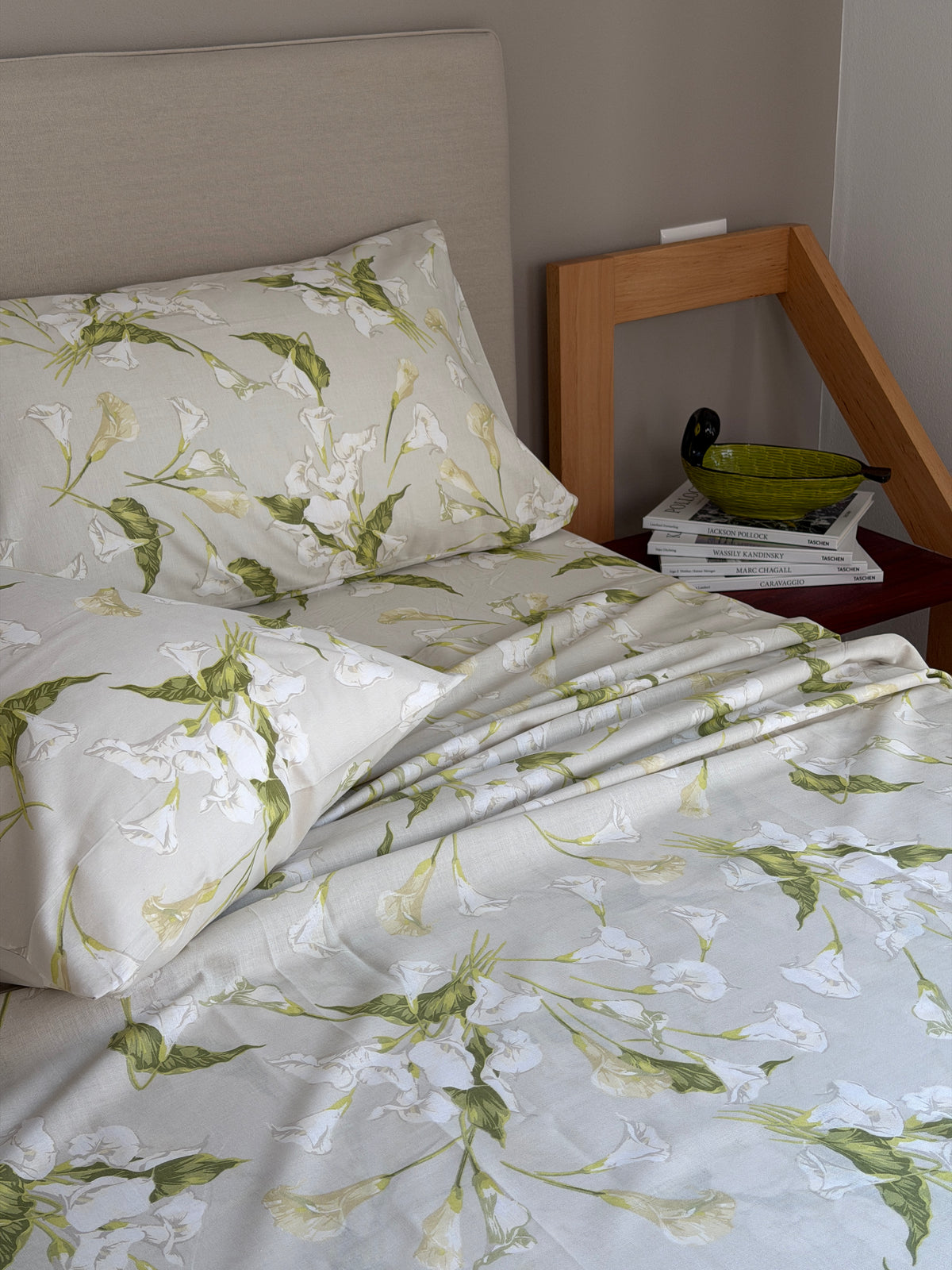 POPUP - Completo Lenzuola Cotone Stampato CALLA