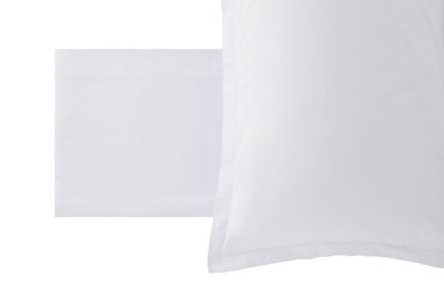 Parure Lenzuola Madapolam MINIMAL Letto Moreali Tessile Casa Matrimoniale Bianco