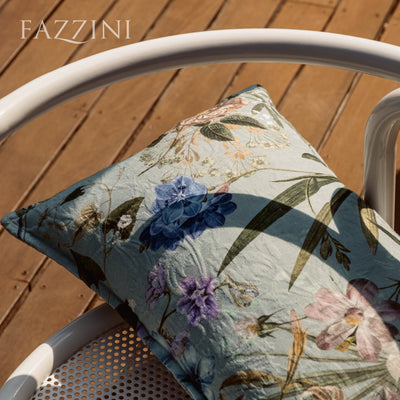 Parure Copripiumino Raso 300TC VANITAS Letto Fazzini