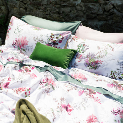 Parure Copripiumino Raso 300TC CARRIE Letto Galizzi