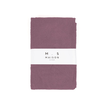 Set Asciugamani Pepe Bagno Maison Sucrée 60 x 105 / 40 x 60 Legno Rosa var.34