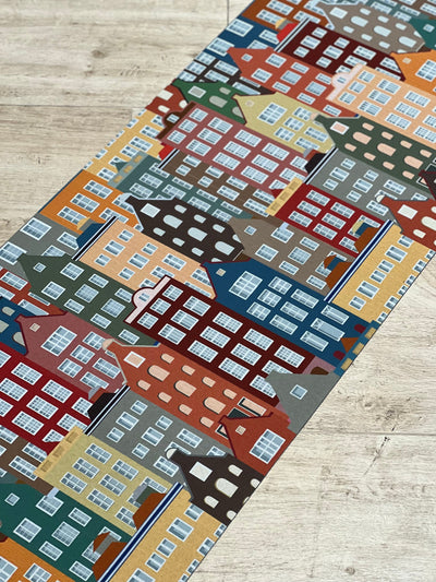 POPUP - Tappeto Da Cucina Casette 1m Soggiorno Moreali Tessile Casa 1 metro Casette