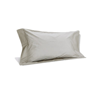 POPUP - Federa 4 Volants Percalle Cotone Made in Italy Materasso Moreali Tessile Casa 50 x 80 cm Steel Grey