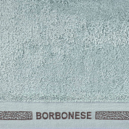 Set Asciugamani Borbonese Lounge Bagno Borbonese 60 x 110 / 40 x 60 Grigio Perla