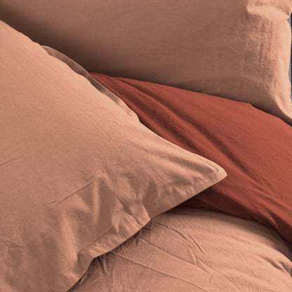 Parure Copripiumino No-Stiro DOUBLE Letto Moreali Tessile Casa Matrimoniale Marrakech/Fard