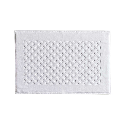 Scendidoccia in Spugna Intrecciata CAREZZA Bagno Moreali Tessile Casa 40 x 60 Grigio Perla