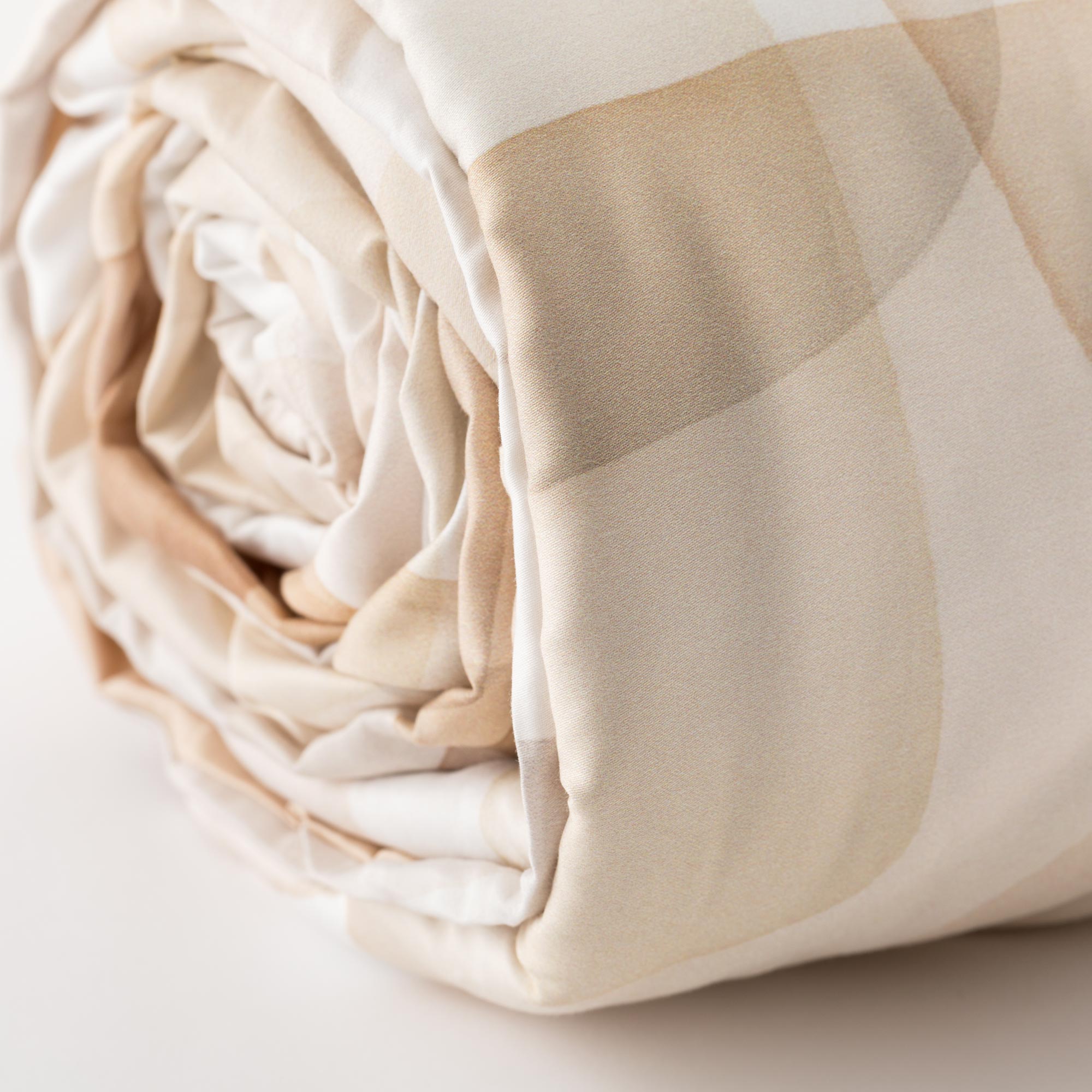 Completo Lenzuola Copriletto Raso 300TC Stampa Digitale Aqua Letto Reevèr