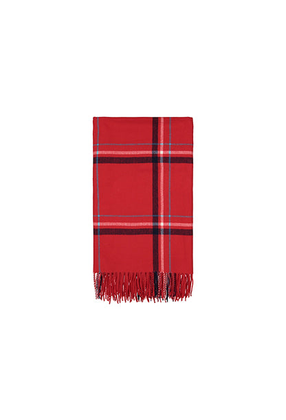 Plaid Tartan Multicolor 'Tepore' Soggiorno Maryplaid 130 x 160 Red Navy